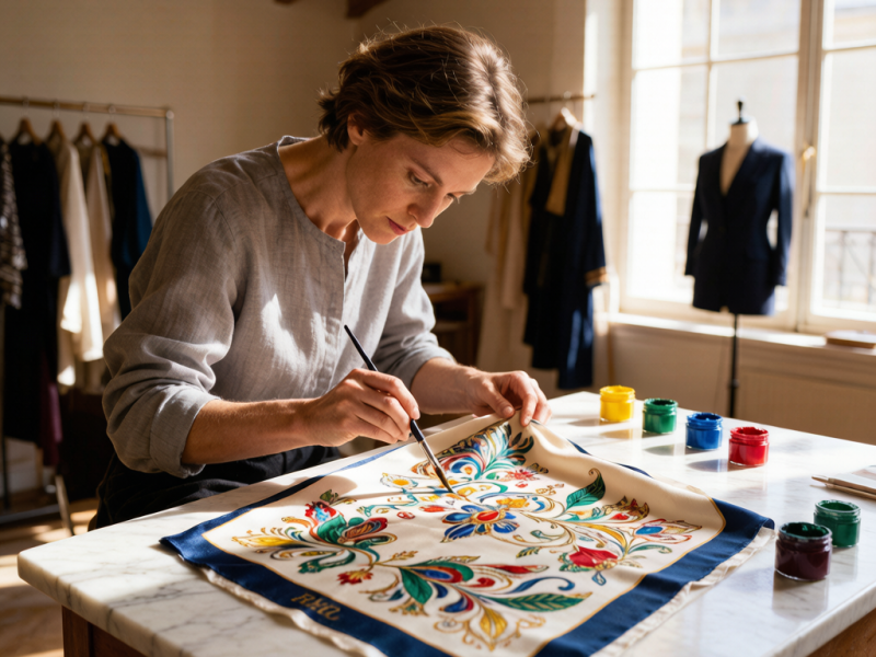 Inside the Atelier: How a Hermes Scarf is Born